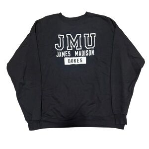 Champion Black JMU Crewneck Sweater